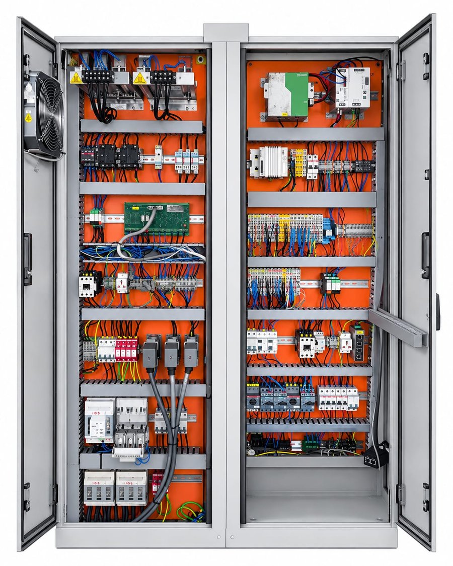 REGEN frequency converter panel F1 to F5